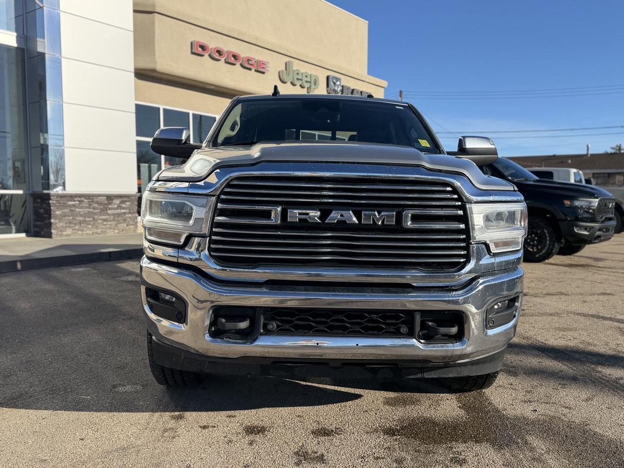 2022 Ram 3500 Laramie Crew Cab 4x4 | Cummins Diesel | Leather | NAV | Heated Vented Seats | Remote Start Redwater AB