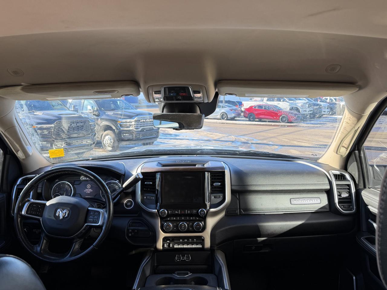 2022 Ram 3500 Laramie Crew Cab 4x4 | Cummins Diesel | Leather | NAV | Heated Vented Seats | Remote Start Redwater AB