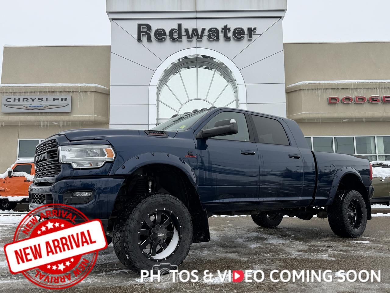 2022 Ram 3500 Laramie Mega Cab 4x4 | Cummins Turbo Diesel | Leather Heated Vented Seats | NAV | 20IN Wheels