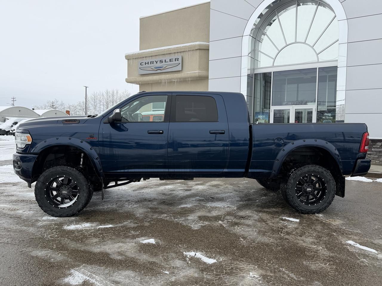 2022 Ram 3500 Laramie Mega Cab 4x4 | Cummins Turbo Diesel | Leather Heated Vented Seats | NAV | 20IN Wheels Redwater AB