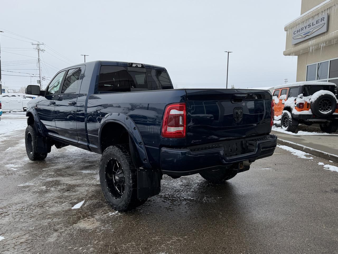 2022 Ram 3500 Laramie Mega Cab 4x4 | Cummins Turbo Diesel | Leather Heated Vented Seats | NAV | 20IN Wheels Redwater AB