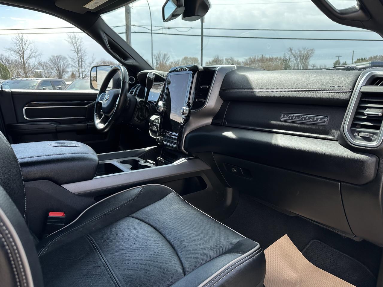 2022 Ram 3500 Laramie Mega Cab 4x4 | RIG READY RAM | BDS Lift | Leather Loaded | Heated & Vented Seats | Alpine Redwater AB