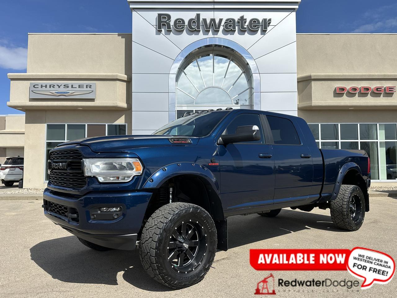 2022 Ram 3500 Laramie Mega Cab 4x4 | RIG READY RAM | BDS Lift | Leather Loaded | Heated & Vented Seats | Alpine