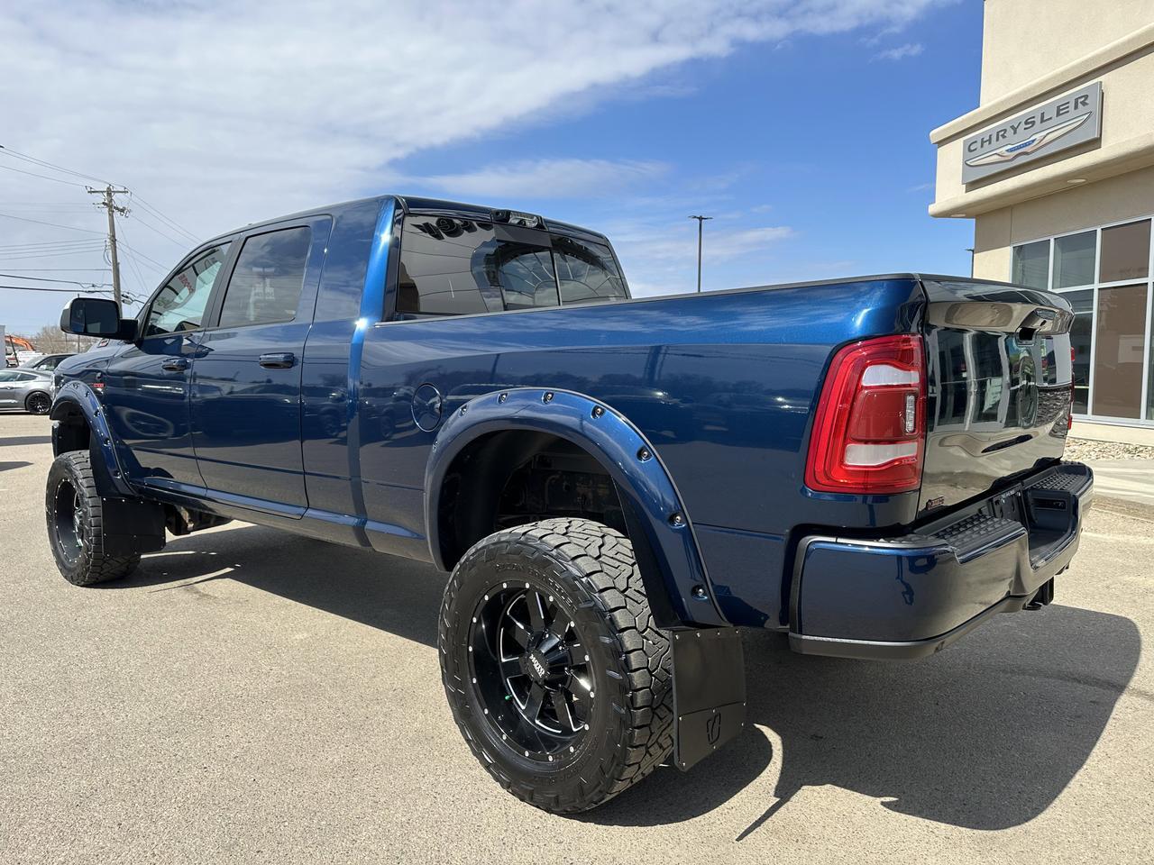 2022 Ram 3500 Laramie Mega Cab 4x4 | RIG READY RAM | BDS Lift | Leather Loaded | Heated & Vented Seats | Alpine Redwater AB