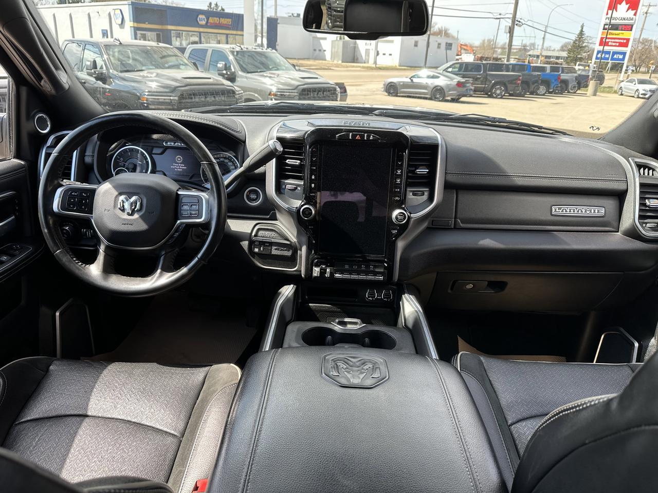 2022 Ram 3500 Laramie Mega Cab 4x4 | RIG READY RAM | BDS Lift | Leather Loaded | Heated & Vented Seats | Alpine Redwater AB