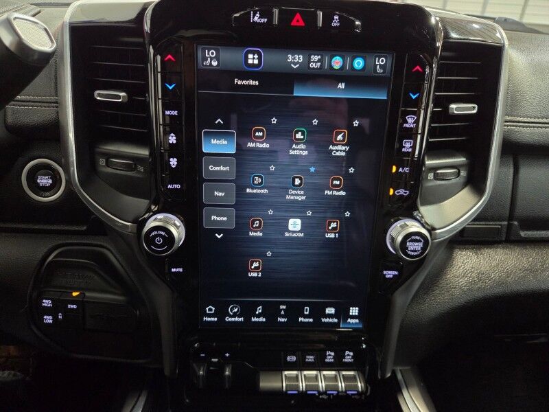 2022 Ram 3500 Laramie Night Edition 6.7L Diesel AISIN Transmission 12in Screen New Tires FREE WARRANTY Arlington TX