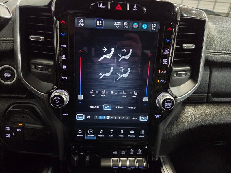 2022 Ram 3500 Laramie Night Edition 6.7L Diesel AISIN Transmission 12in Screen New Tires FREE WARRANTY Arlington TX