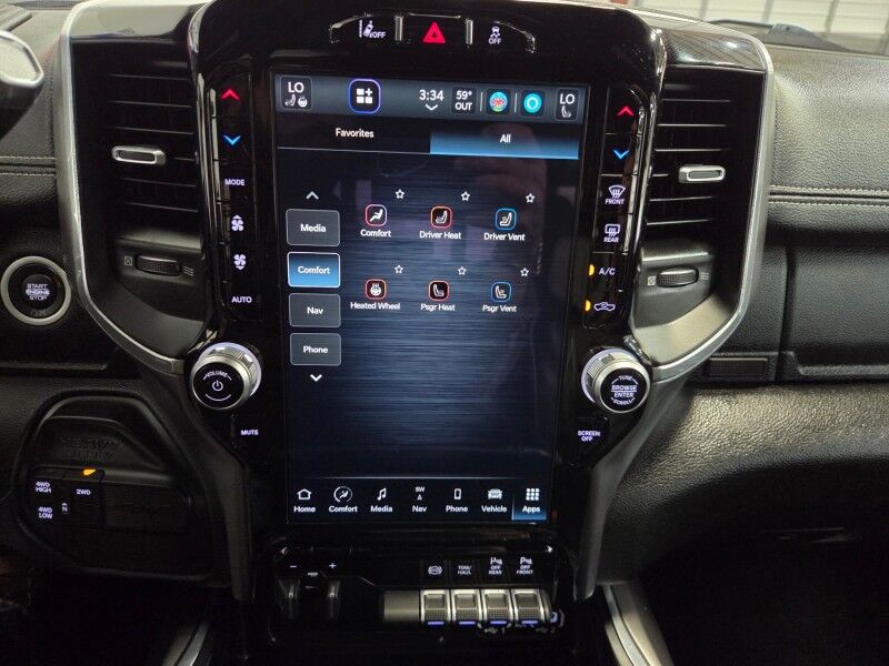 2022 Ram 3500 Laramie Night Edition 6.7L Diesel AISIN Transmission 12in Screen New Tires FREE WARRANTY Arlington TX