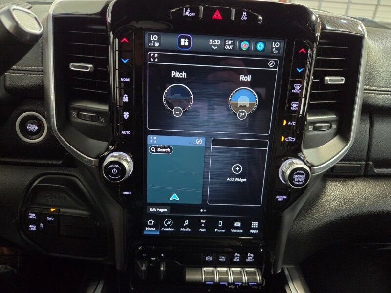 2022 Ram 3500 Laramie Night Edition 6.7L Diesel AISIN Transmission 12in Screen New Tires FREE WARRANTY Arlington TX