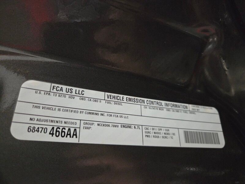 2022 Ram 3500 Laramie Night Edition 6.7L Diesel AISIN Transmission 12in Screen New Tires FREE WARRANTY Arlington TX