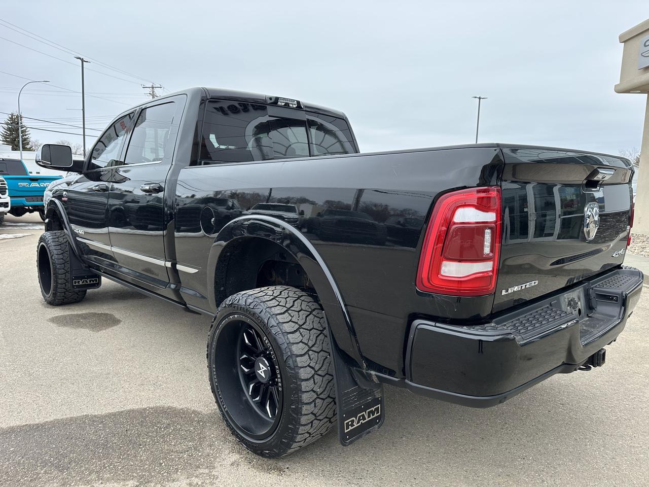 2022 Ram 3500 Limited | DELETED | 68RFE | Level Kit | Sentali Rims | Heated & Cooled Seats | Power Boards | Alpine Redwater AB