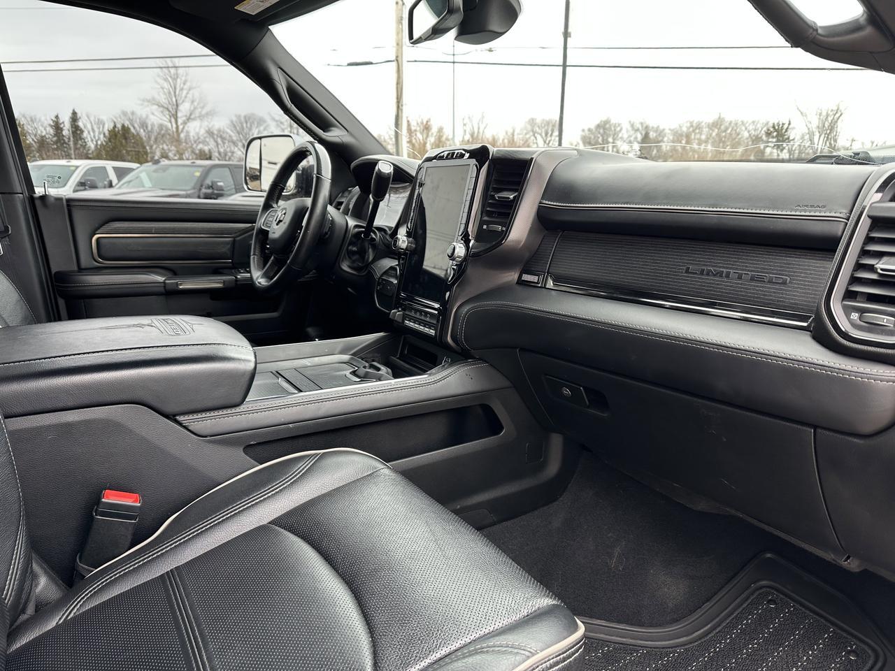 2022 Ram 3500 Limited | DELETED | 68RFE | Level Kit | Sentali Rims | Heated & Cooled Seats | Power Boards | Alpine Redwater AB