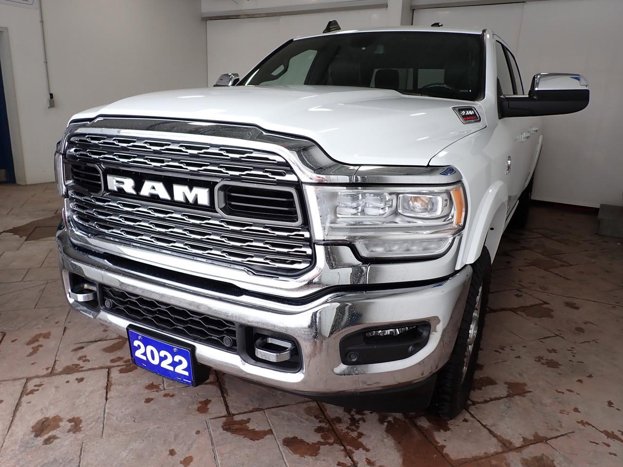 2022 Ram 3500 Limited 4WD CREW CAB LEATHER NAVI 8' BOX *DIESEL* Listowel ON