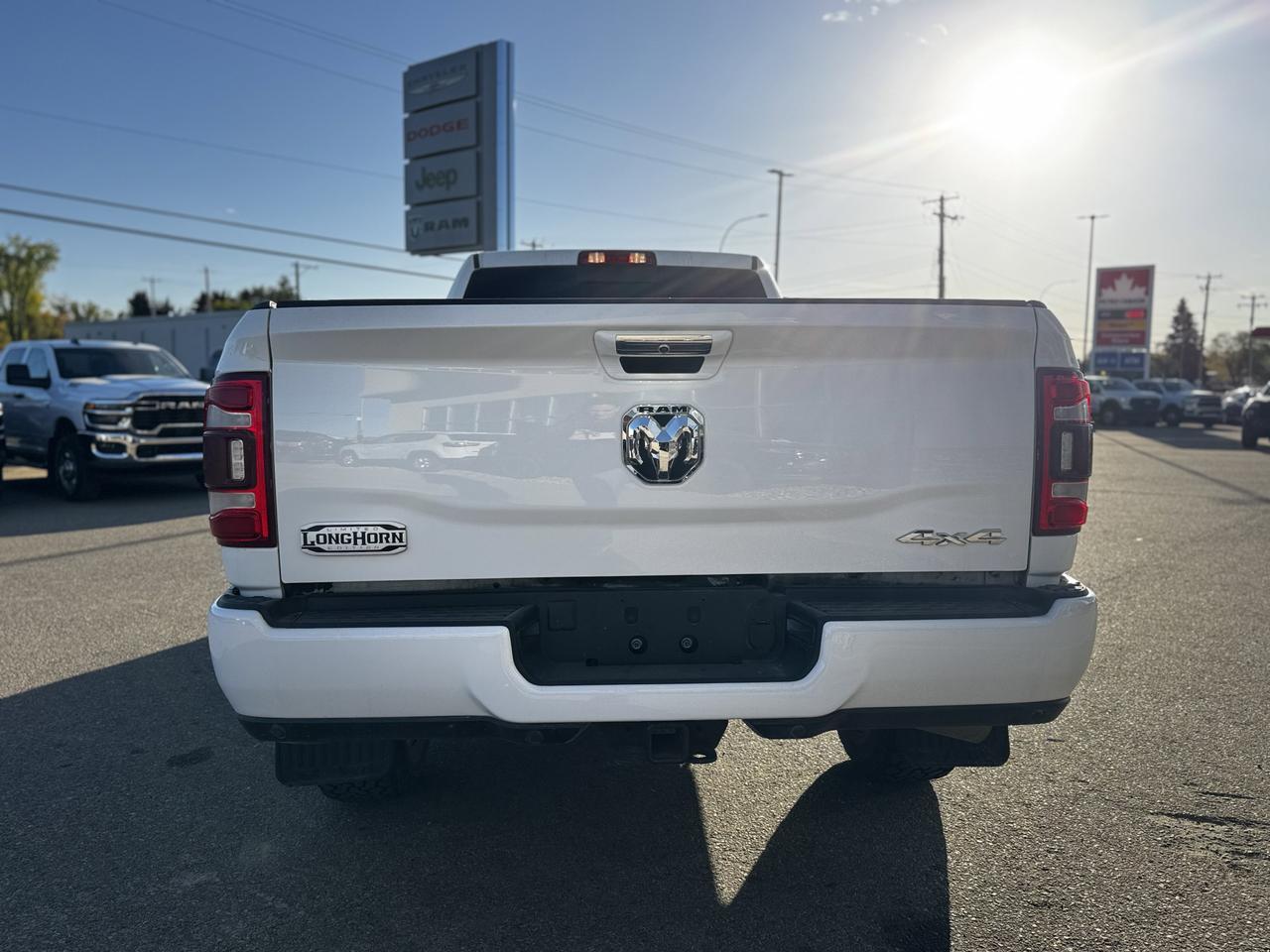 2022 Ram 3500 Limited Longhorn Crew Cab 4x4 | Cummins Diesel | Low KMs | Leather | Heated Vented Seats | NAV Redwater AB