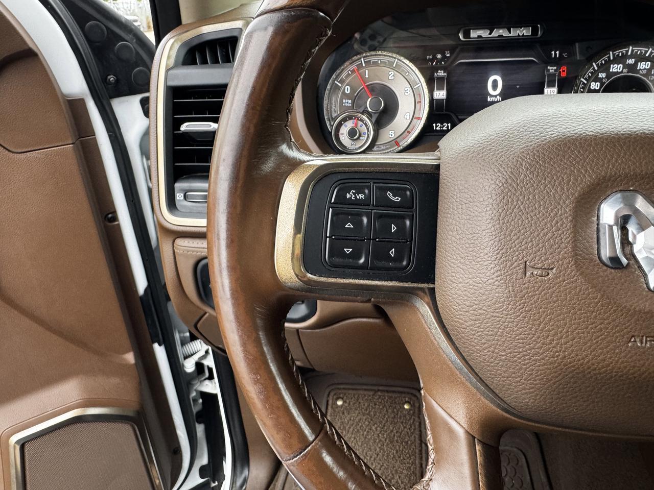 2022 Ram 3500 Limited Longhorn Crew Cab 4x4 | Cummins Diesel | Low KMs | Leather | Heated Vented Seats | NAV Redwater AB