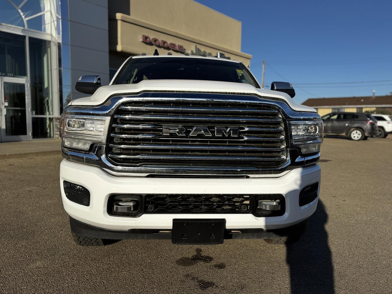 2022 Ram 3500 Limited Longhorn Crew Cab 4x4 | Cummins Diesel | Low KMs | Leather | Heated Vented Seats | NAV Redwater AB