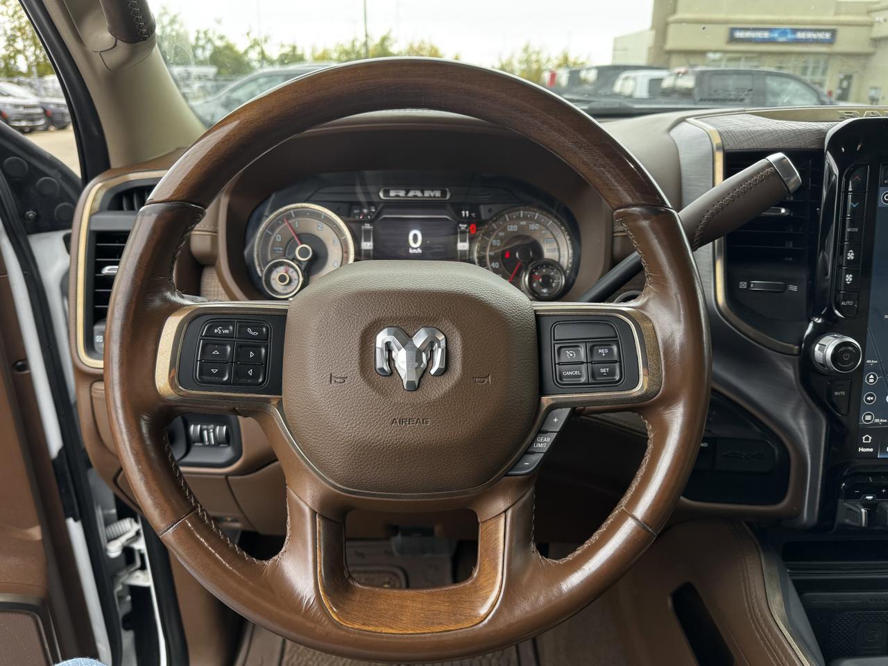 2022 Ram 3500 Limited Longhorn Crew Cab 4x4 | Cummins Diesel | Low KMs | Leather | Heated Vented Seats | NAV Redwater AB