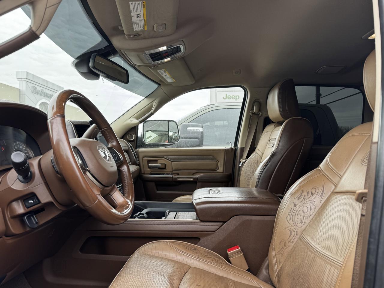 2022 Ram 3500 Limited Longhorn Crew Cab 4x4 | Cummins Diesel | Low KMs | Leather | Heated Vented Seats | NAV Redwater AB