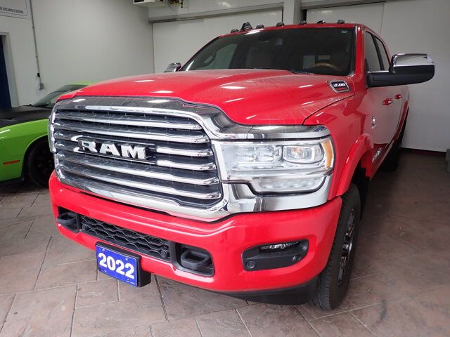 2022 Ram 3500 Limited Longhorn LEATHER NAVI SUNROOF 4X4 MEGA CAB 6&apos;4 BOX *DIESEL* Listowel ON
