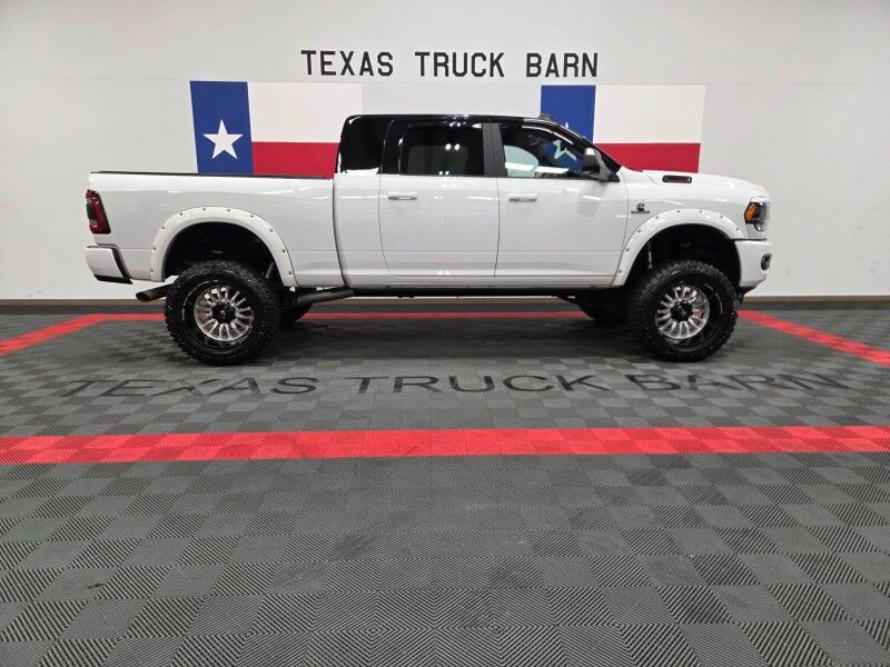 2022 Ram 3500 Limited Night Edition Mega Cab Lifted Fox Shocks 6.7L Diesel AISIN 37in Tires Arlington TX