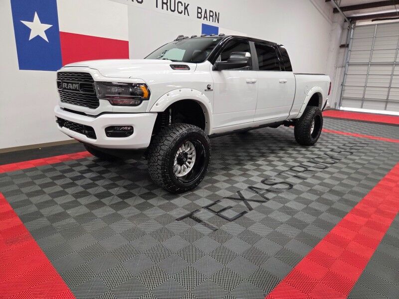 2022 Ram 3500 Limited Night Edition Mega Cab Lifted Fox Shocks 6.7L Diesel AISIN 37in Tires