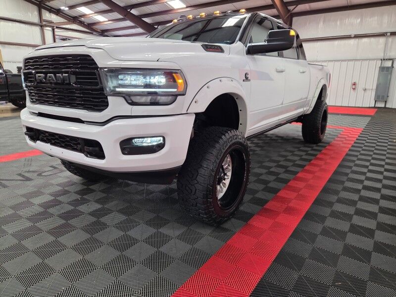 2022 Ram 3500 Limited Night Edition Mega Cab Lifted Fox Shocks 6.7L Diesel AISIN 37in Tires Arlington TX