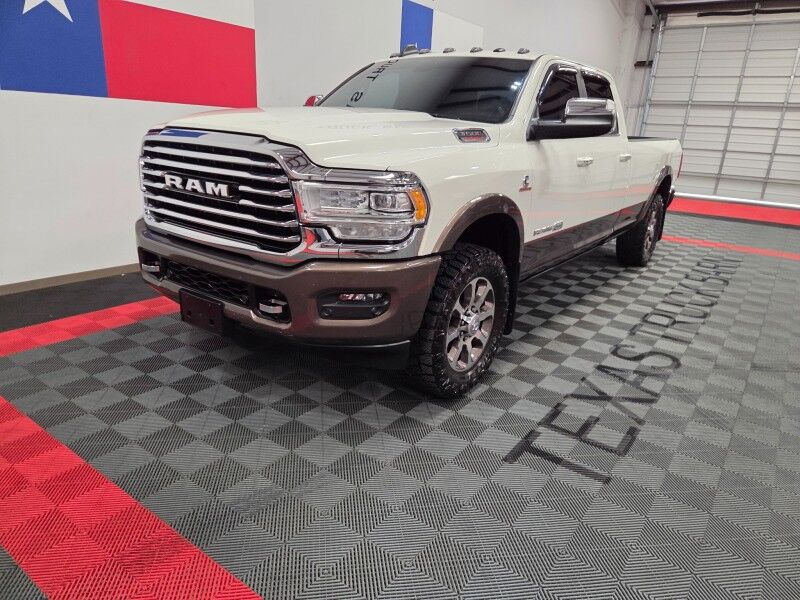 2022 Ram 3500 Longhorn 6.7L Diesel AISIN Trans Long Bed 12in GPS Camera FREE WARRANTY