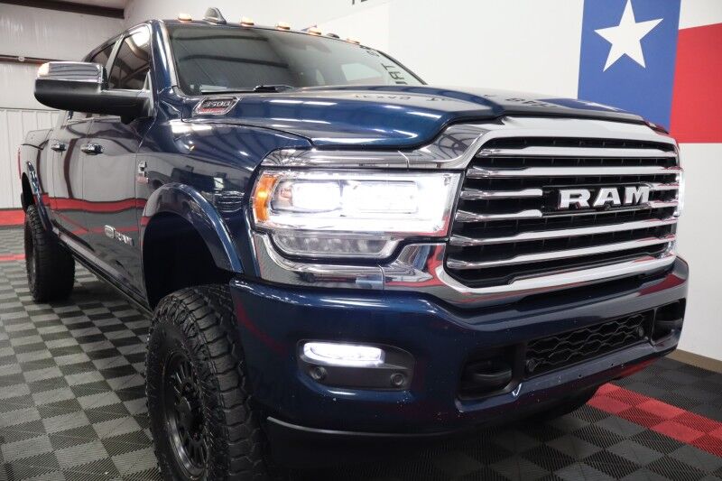 2022 Ram 3500 Longhorn Mega Cab Ram Box RC Lift GPS Camera FREE WARRANTY Arlington TX