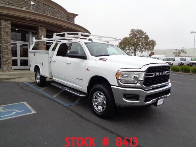 2022 Ram 3500 Utility ~ 4x4 ~ Rack ~ Diesel ~ Crew Cab ~ Only 50K Miles! Rocklin CA