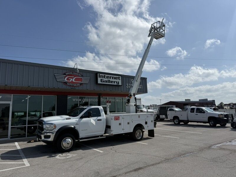 2022 Ram 5500 4x4 Cable Dispenser Bucket Truck 60k mi's Tradesman Collinsville OK