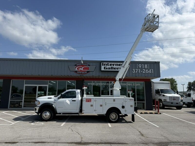 2022 Ram 5500 4x4 Cable Dispenser Bucket Truck 60k mi's Tradesman Collinsville OK
