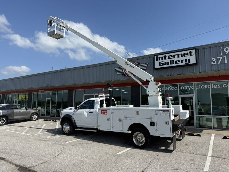 2022 Ram 5500 4x4 Cable Dispenser Bucket Truck 60k mi's Tradesman Collinsville OK