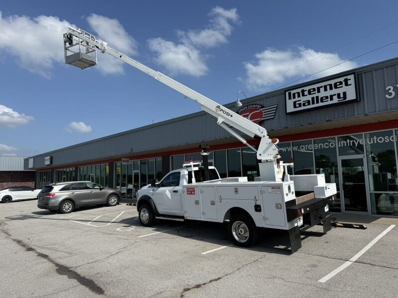 2022 Ram 5500 4x4 Cable Dispenser Bucket Truck 60k mi's Tradesman Collinsville OK