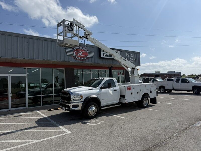 2022 Ram 5500 4x4 Cable Dispenser Bucket Truck 60k mi's Tradesman Collinsville OK