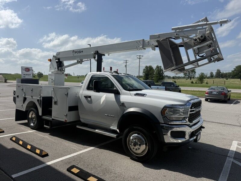 2022 Ram 5500 4x4 Cable Dispenser Bucket Truck 60k mi's Tradesman Collinsville OK