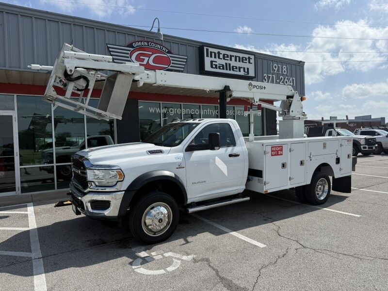 2022 Ram 5500 4x4 Cable Dispenser Bucket Truck 60k mi's Tradesman Collinsville OK