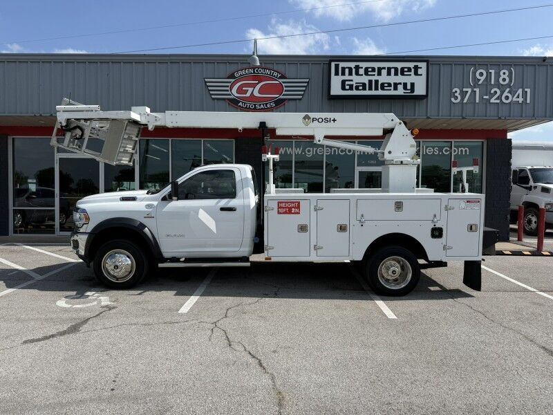 2022 Ram 5500 4x4 Cable Dispenser Bucket Truck 60k mi's Tradesman Collinsville OK