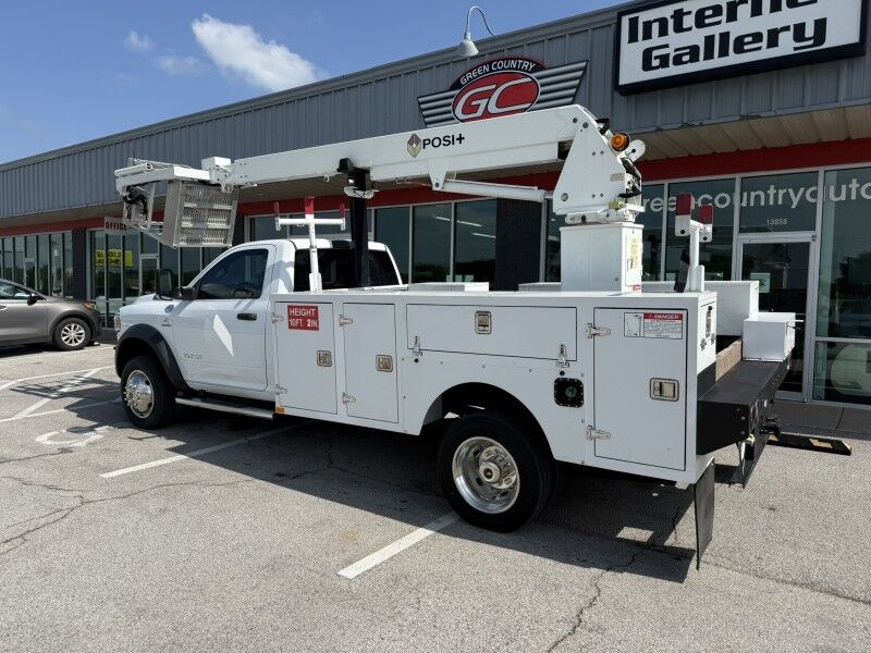 2022 Ram 5500 4x4 Cable Dispenser Bucket Truck 60k mi's Tradesman Collinsville OK