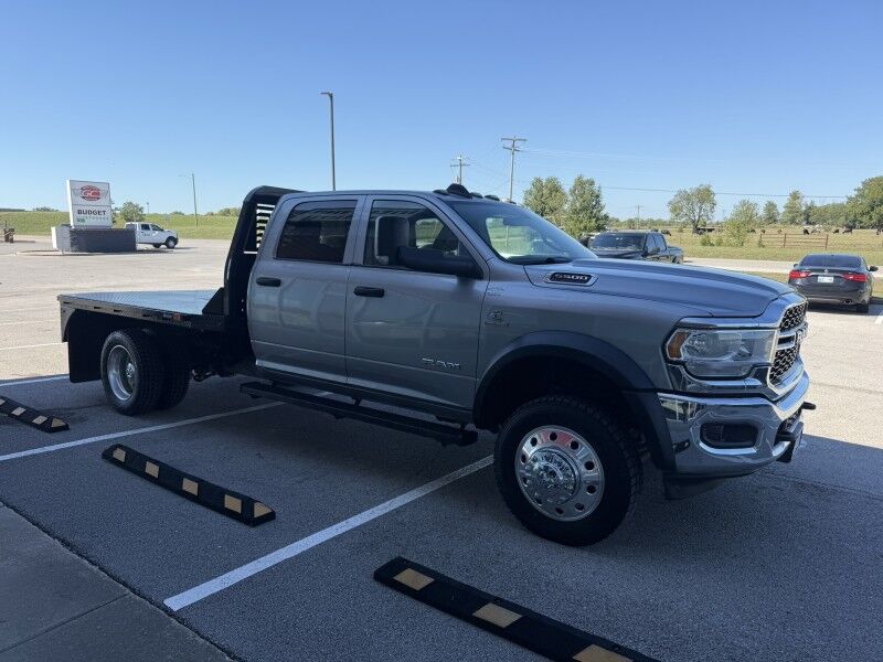 2022 Ram 5500 4x4 Diesel Flatbed 52k mi's Tradesman Collinsville OK