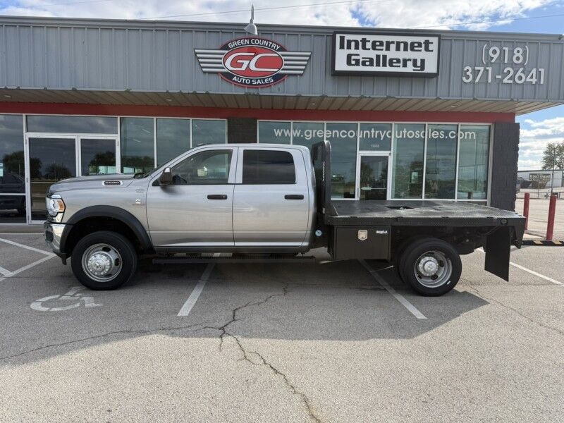 2022 Ram 5500 4x4 Diesel Flatbed 61k mi's Tradesman Collinsville OK