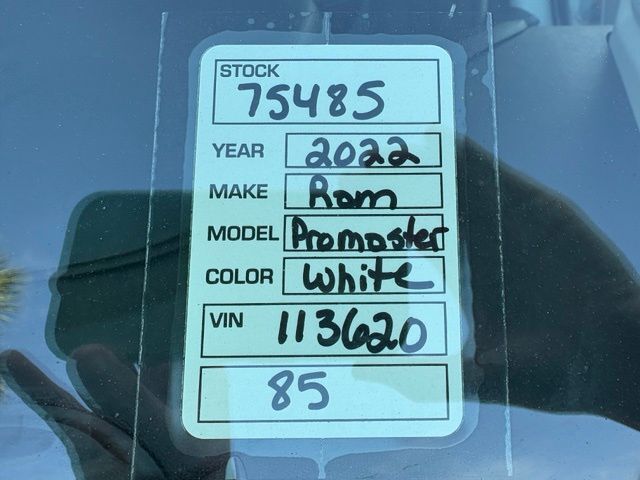 2022 Ram ProMaster 1500 Base Jacksonville FL