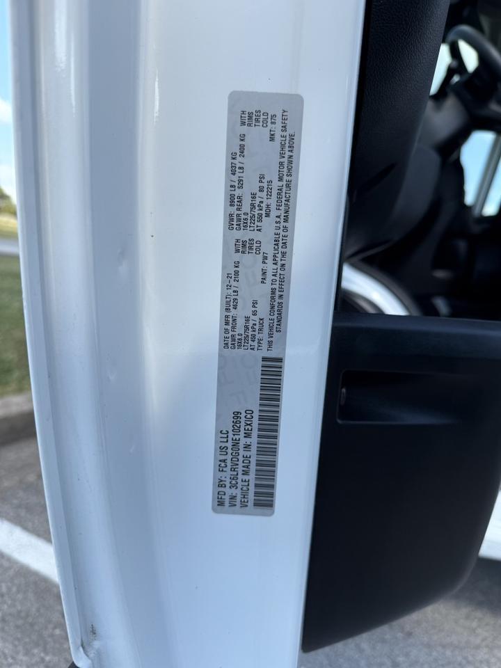 2022 Ram ProMaster 2500 High Roof Cargo V Collinsville OK
