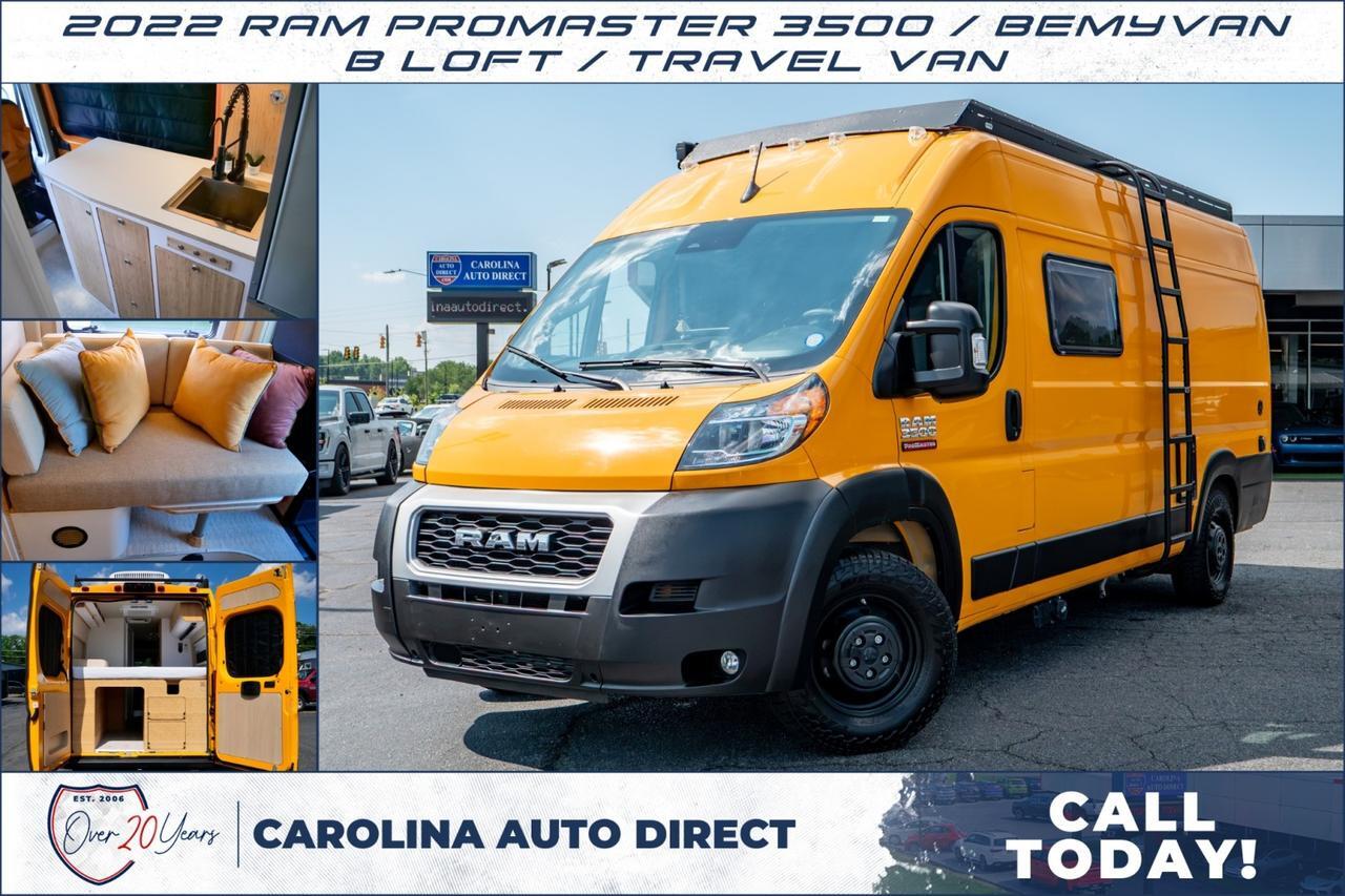 2022 Ram ProMaster 3500 / Bemyvan B Loft / Travel Van!