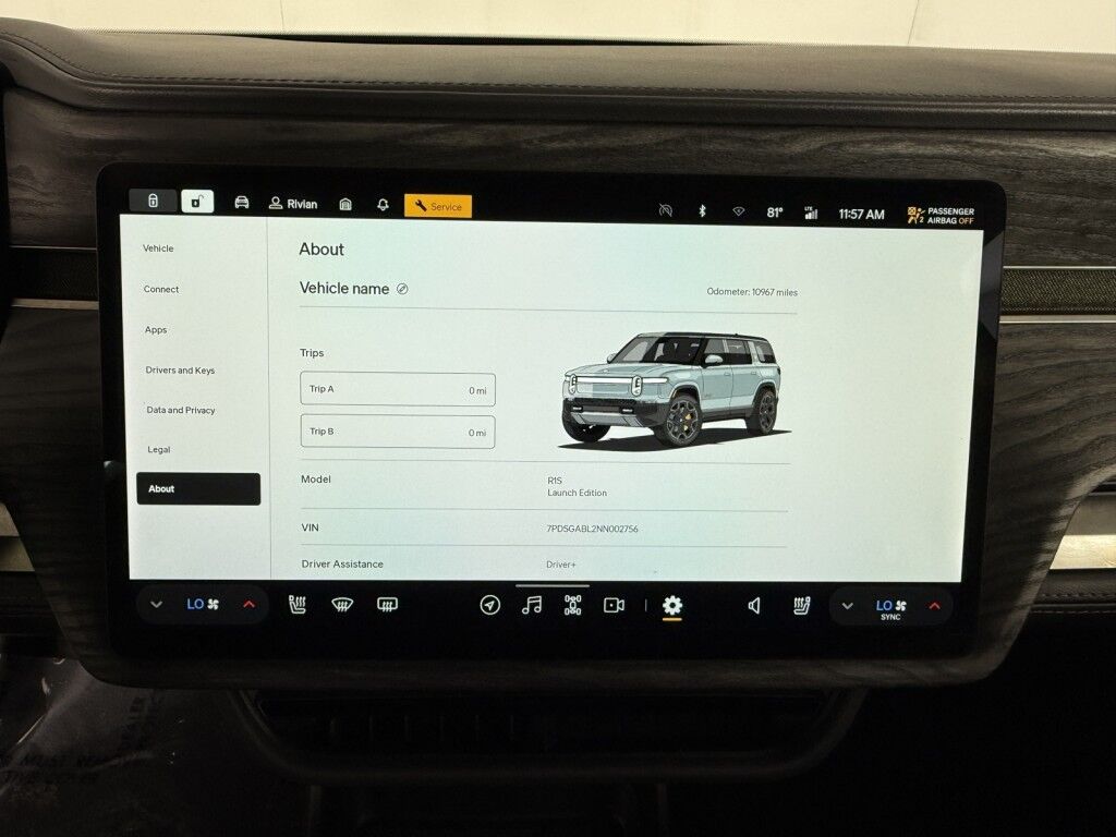 2022 Rivian R1S Launch Edition Large Pack Quad Motor AWD Maumee OH