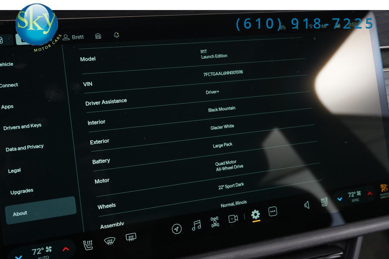 2022 Rivian R1T AWD Launch Edition QUAD MOTOR LARGE PACK West Chester PA