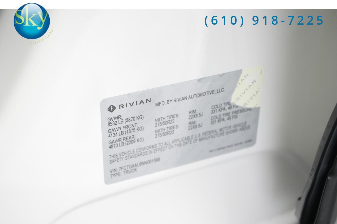 2022 Rivian R1T AWD Launch Edition QUAD MOTOR LARGE PACK West Chester PA