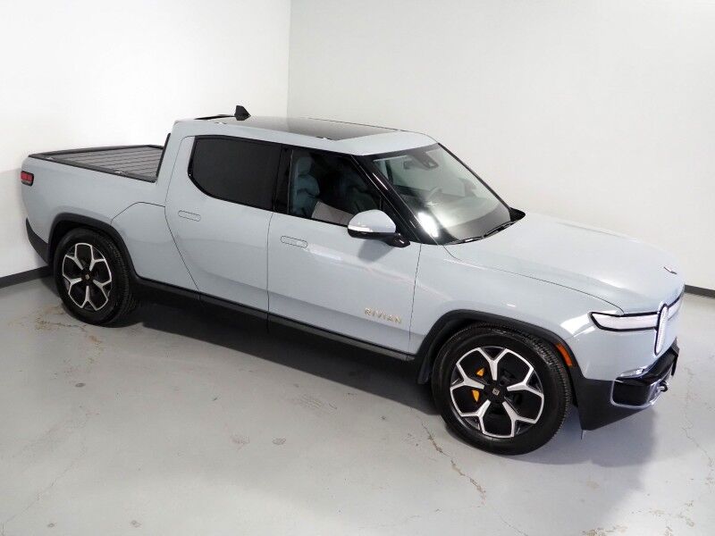 2022 Rivian R1T Adventure Package AWD *QUAD-MOTOR, LARGE BATTERY PACK, NAVIGATION, ADAPTIVE CRUISE, SAFETY ALERTS, 360 VIEW CAMERAS, PANORAMA GLASS ROOF, CLIMATE SEATS, HEATED STEERING, MERIDIAN AUDIO, 21 INCH WHEELS, WIRELESS CHARGING Round Rock TX