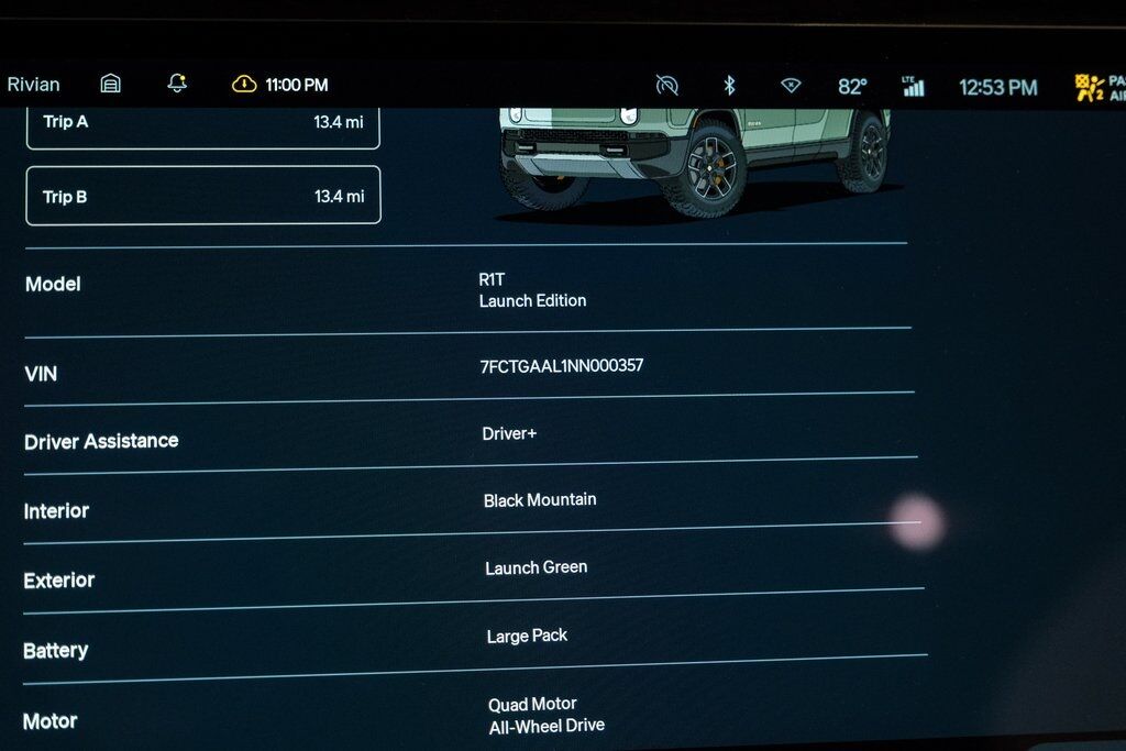 2022 Rivian R1T Launch Edition Carrollton TX