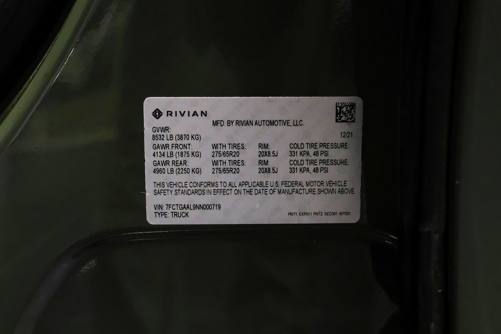 2022 Rivian R1T Launch Edition Carrollton TX