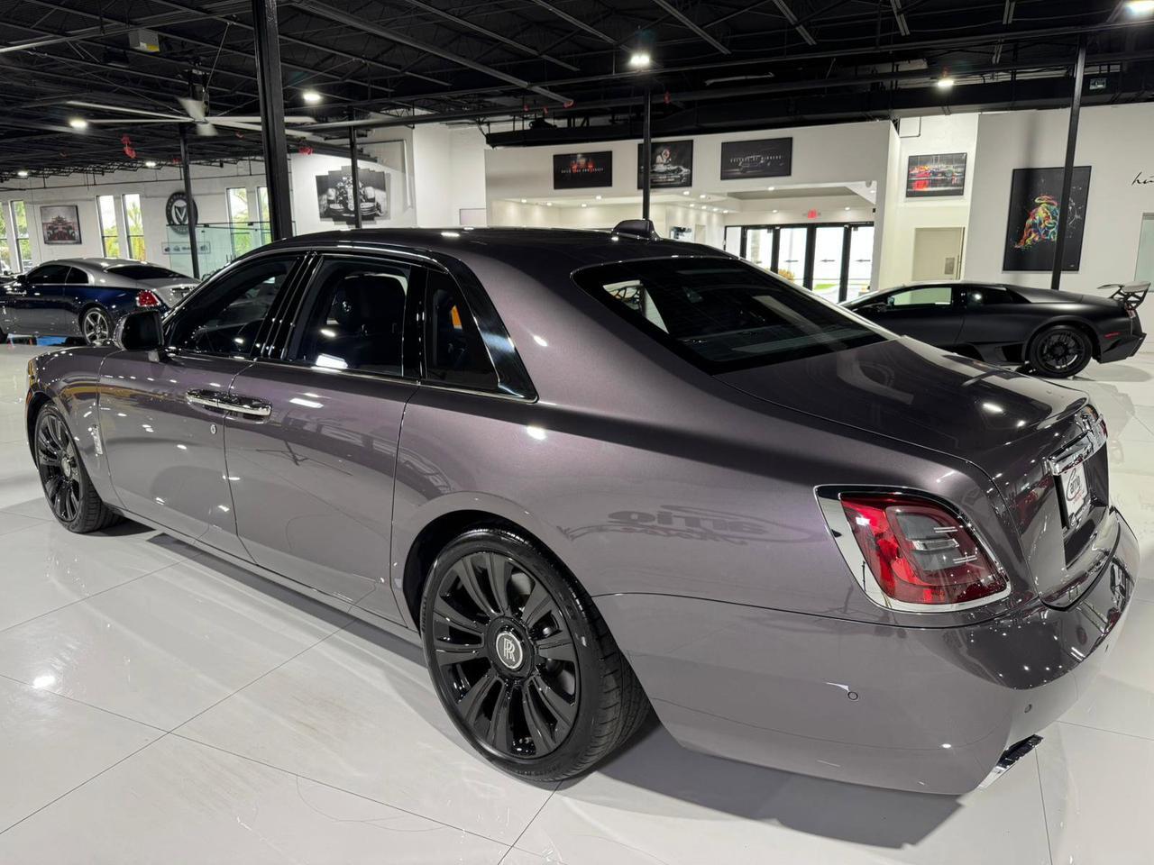 2022 Rolls-Royce Ghost Anthracite II paint, starlight headliner, Bespoke Audio system AND MUCH MORE!! Fort Lauderdale FL